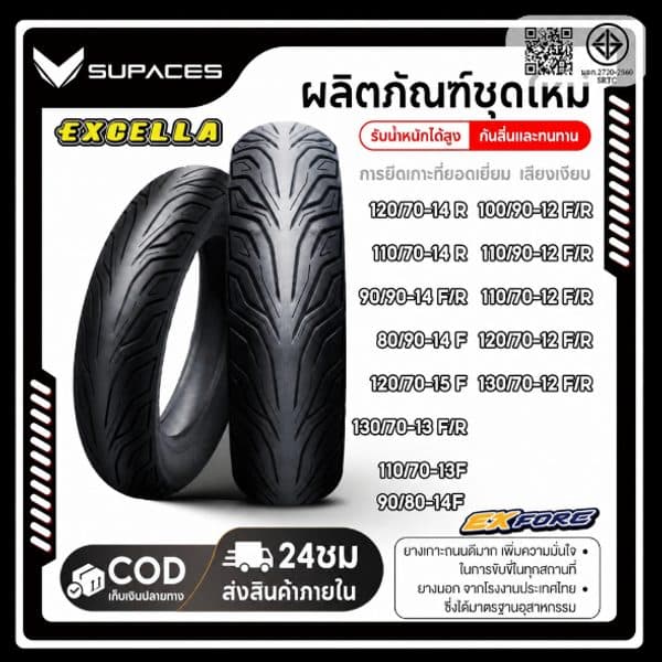 ยางนอก Tubeless PCX150 PCX160 PCX125