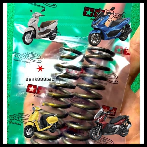 สปริงโหลดโช๊คหน้า PCX ขนาด 1-2 นิ้ว 1ชุด 2ตัว