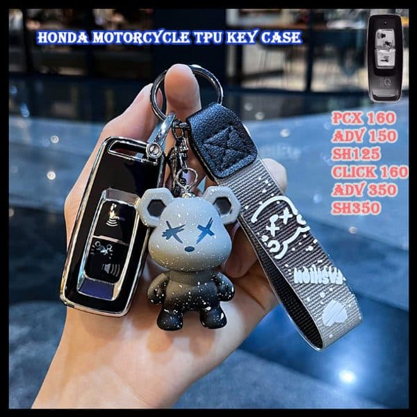 เคสกุญแจรีโมท TPU Honda PCX160